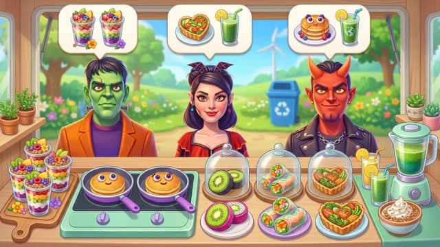 Halloween Cooking: Chef Madness Fever Games Craze screenshot 3