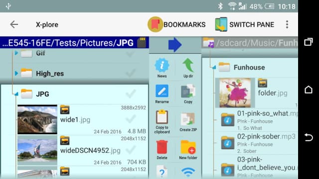 X-plore File Manager APK screenshot 1