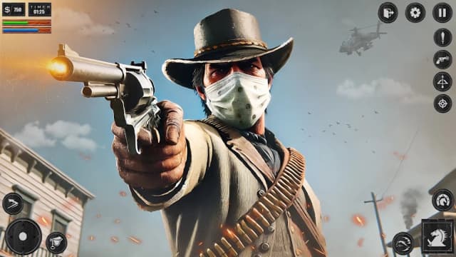West Mafia Redemption: Gold Hunter FPS Shooter screenshot 3