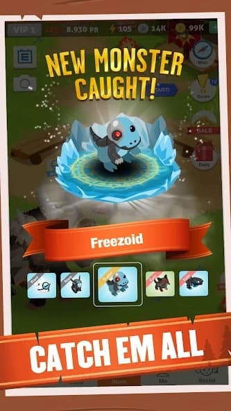 Battle Camp - Monster Catching (MOD, Monsters) 4.3.2 screenshot 1