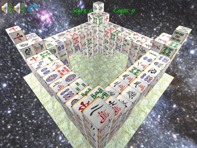 Mahjong 3D Cube Solitaire screenshot 4