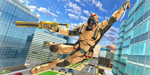 Super Hero Rope Crime City screenshot 3