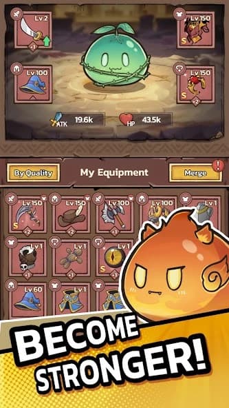 Slime Castle – Idle TD APK screenshot 4