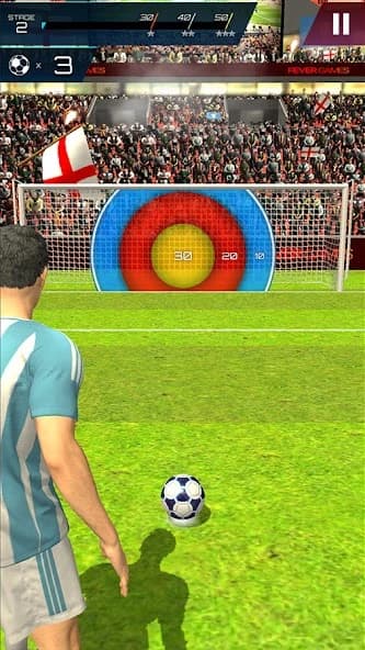 Football Championship-Free kick Soccer screenshot 4
