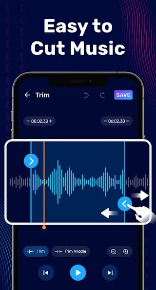 Audio Editor Pro APK screenshot 1