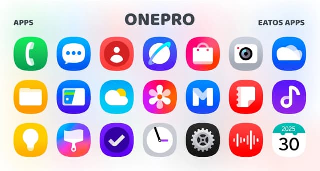 OnePro 7 – Icon Pack APK screenshot 1