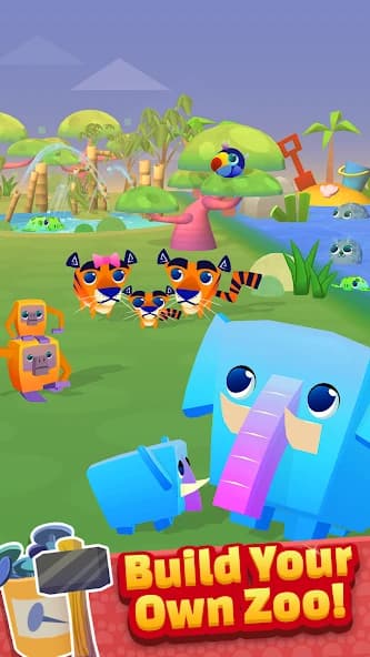 Spin a Zoo - Tap, Click, Idle Animal Rescue Game! screenshot 3
