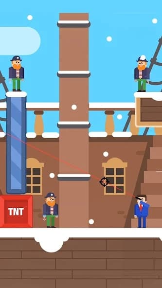 Mr Bullet - Spy Puzzles screenshot 2