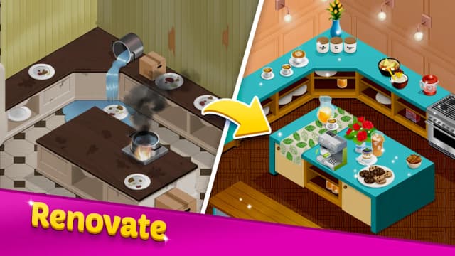 Fancy Cafe - Decorate your restaurant screenshot 2