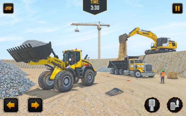 City Heavy Excavator: Construction Crane Pro 2018 screenshot 1