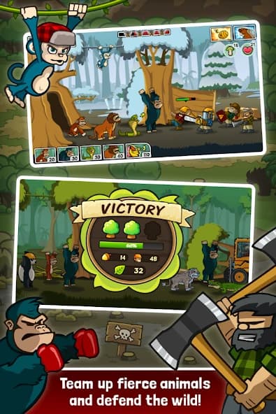 Lumberwhack: Defend the Wild screenshot 1