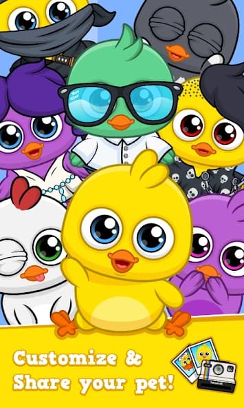 My Chicken - Virtual Pet Game (MOD, Unlimited Coins) 1.02 screenshot 2