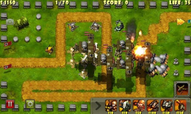 Little Commander: WWII TD screenshot 3