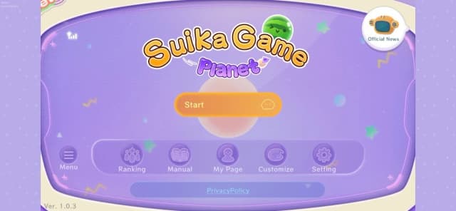 Suika Game Planet APK screenshot 2