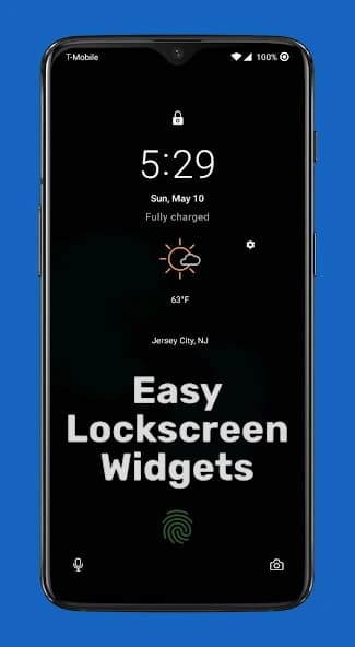Lockscreen Widgets APK screenshot 1