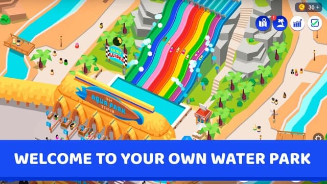 Idle Theme Park - Tycoon Game screenshot 1