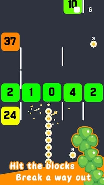 Slide And Crush - redesign snake game screenshot 2