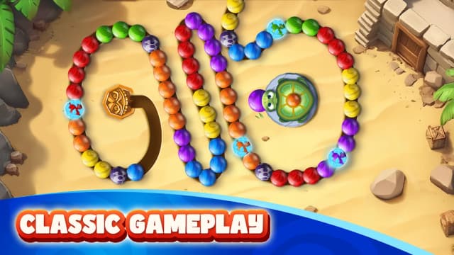 Marble Woka Woka from the jungle to the marble sea screenshot 2