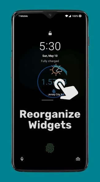 Lockscreen Widgets APK screenshot 3