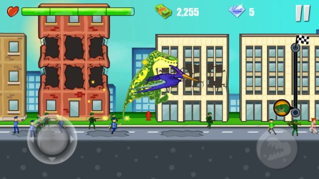 Jurassic Dinosaur: City rampage screenshot 2