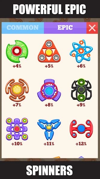 Spinner Evolution - Merge Fidget Spinners! screenshot 3
