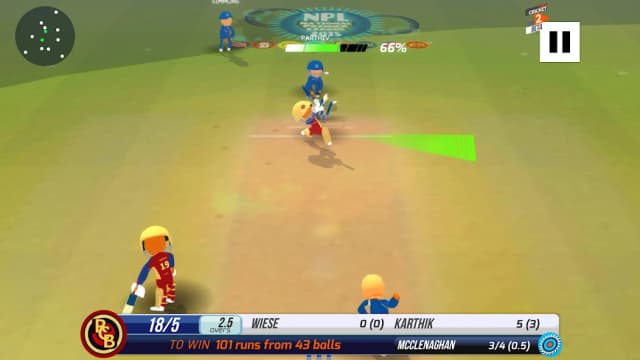 SUPER CRICKET 2 APK screenshot 1