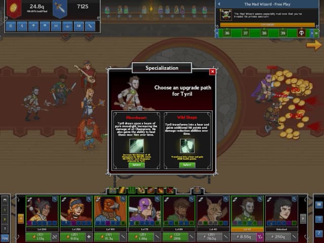 Idle Champions of the Forgotten screenshot 3