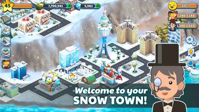 Snow Town - Ice Village World: Winter City screenshot 2