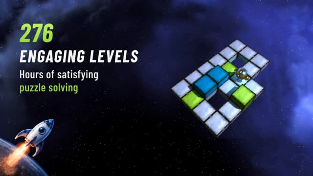 Space Puzzle - Move Boxes & Solve Puzzles 3D screenshot 4