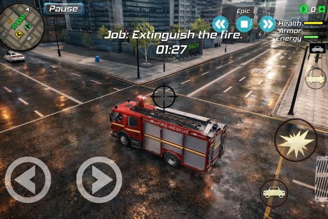 Snow Storm Superhero screenshot 4