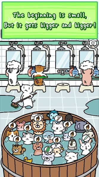 Animal Hot Springs - Relaxing with cute animals screenshot 2