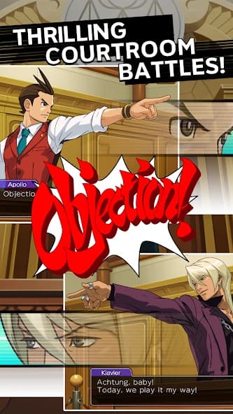 Apollo Justice Ace Attorney APK screenshot 2