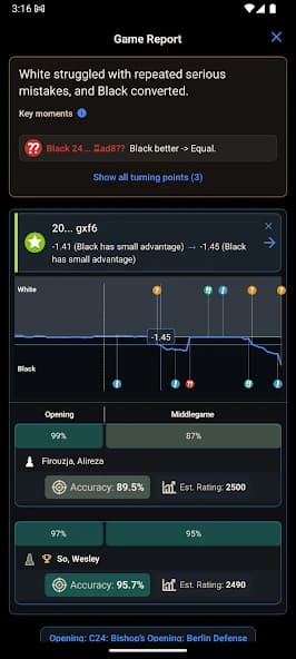 Chessis: Chess Analysis APK screenshot 1