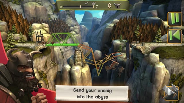 Bridge Constructor Medieval APK screenshot 4
