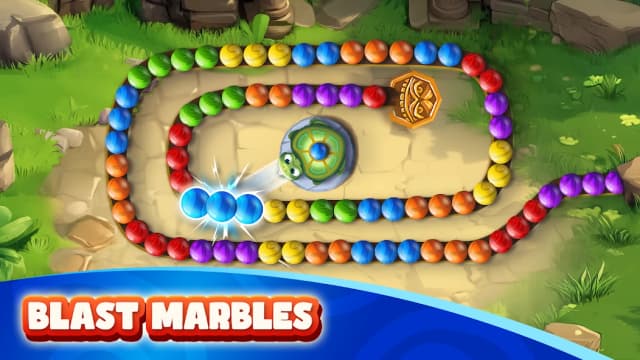 Marble Woka Woka from the jungle to the marble sea screenshot 1