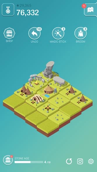 Age of 2048: Civilization City Building (Puzzle) screenshot 1