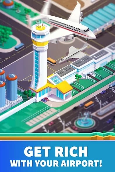 Idle Airport Tycoon - Tourism Empire screenshot 2