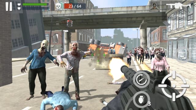 Dead Zombie Battle : Zombie Defense Warfare screenshot 5