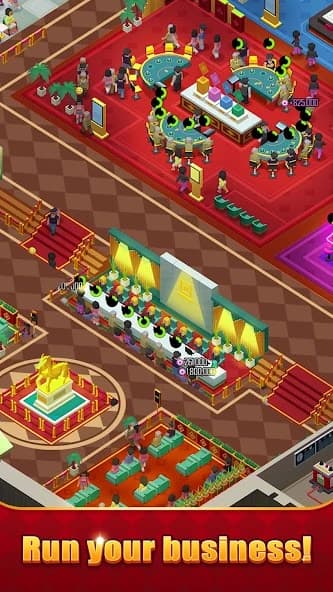 Idle Vegas Resort – Tycoon APK screenshot 1