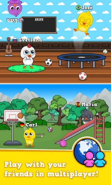 My Chicken - Virtual Pet Game (MOD, Unlimited Coins) 1.02 screenshot 5