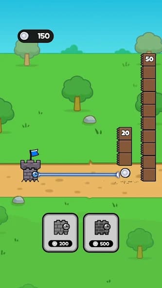 Block Clash – TD APK screenshot 1
