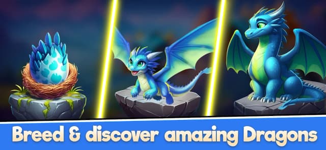 Dragon Paradise City: Breeding War Game screenshot 4