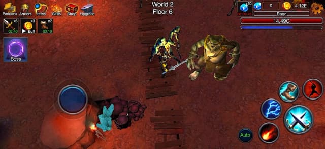 Dungeon Clash - Idle AFK RPG | 3D Offline Crawler screenshot 3