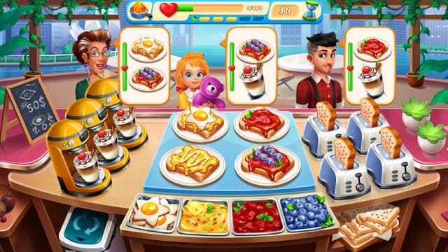 Cooking Marina – cooking games APK screenshot 1