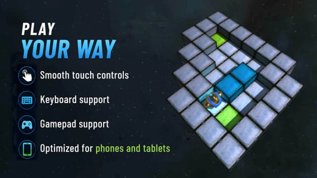 Space Puzzle - Move Boxes & Solve Puzzles 3D screenshot 5