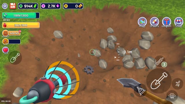 Digging a Hole Simulator APK screenshot 2