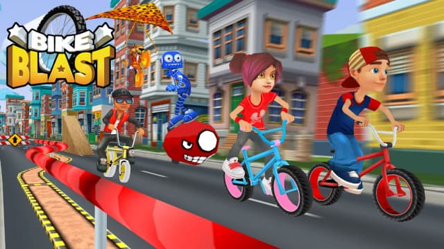 Bike Race - Bike Blast Rush screenshot 1