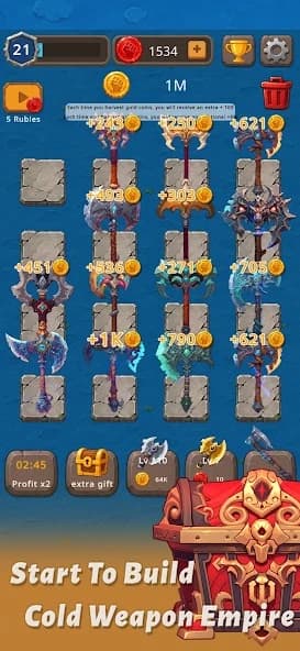Merge Axe - Idle Blacksmith Master screenshot 5