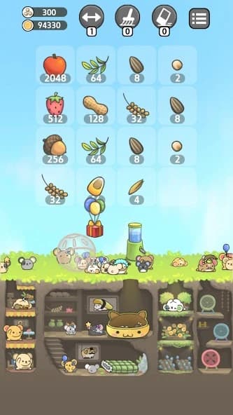 2048 HamsLAND - Hamster Paradise screenshot 2