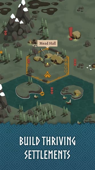 Landnama – Viking Strategy RPG APK screenshot 2